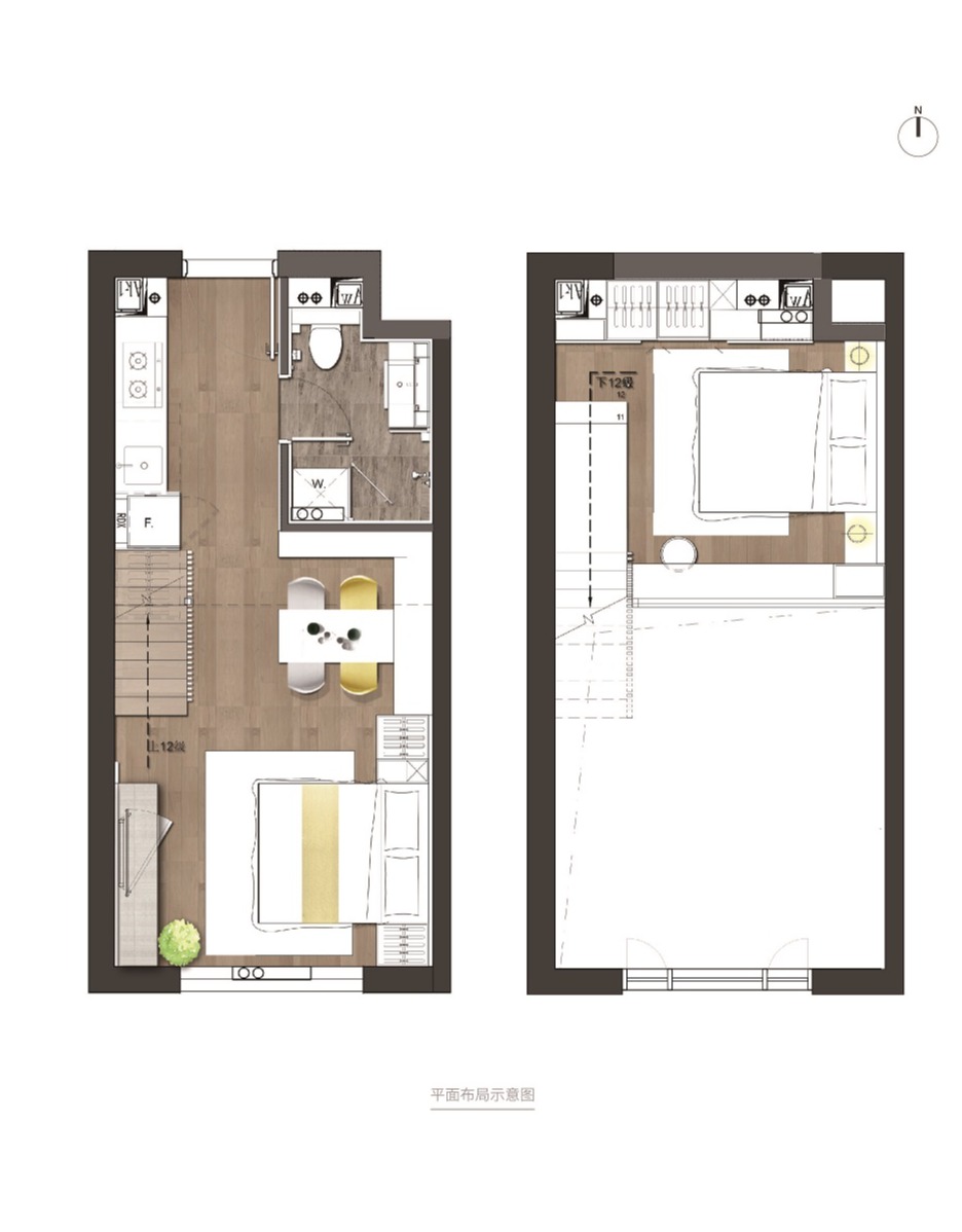 嘉都LOFT46㎡一居